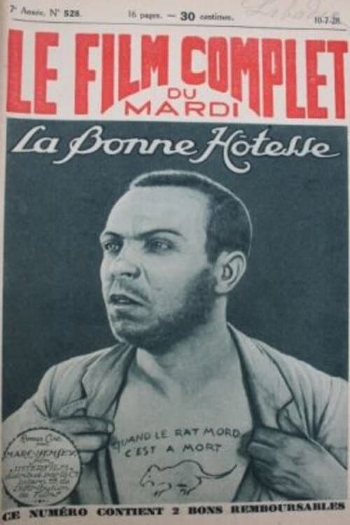Poster for La bonne hôtesse