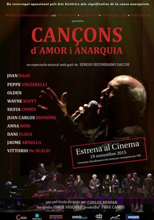 Poster for Cançons d'amor i Anarquia