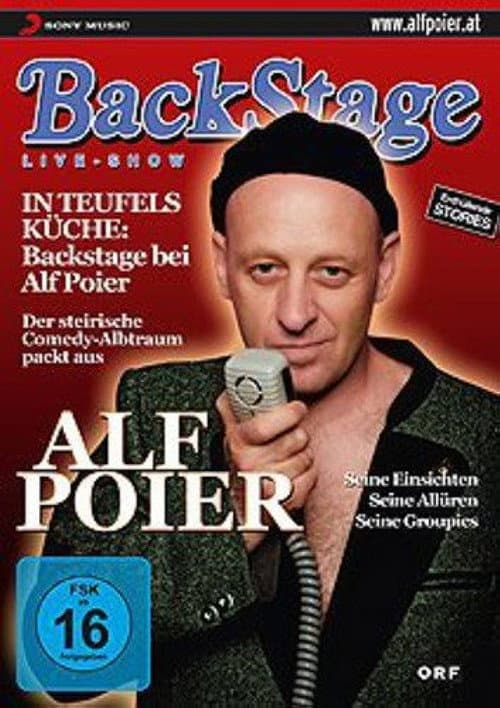 Poster for Alf Poier - Backstage