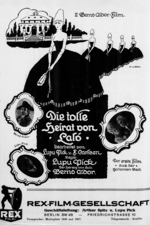 Poster for Die tolle Heirat von Laló