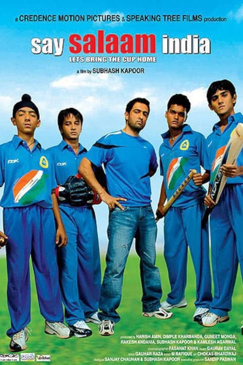 Poster for Say Salaam India: 'Let's Bring the Cup Home'