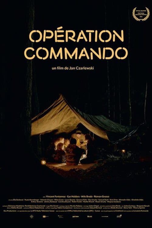 Poster for Opération Commando