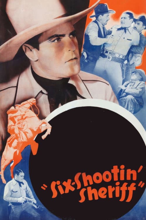 Poster for Six Shootin' Sheriff