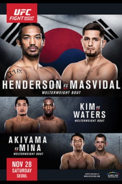 Poster for UFC Fight Night 79: Henderson vs. Masvidal