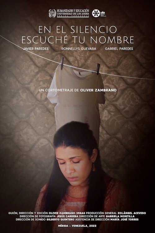 Poster for In The Silence I Heard Your Name