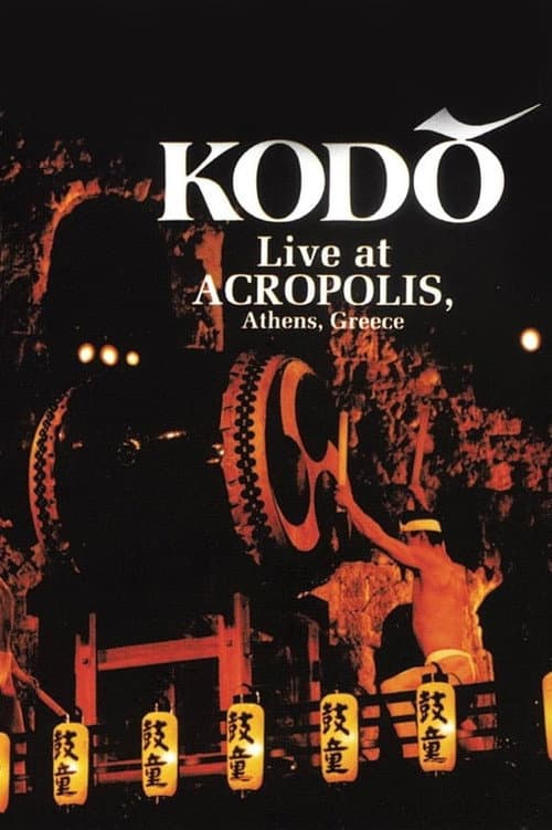 Poster for Kodō: Live at the Acropolis