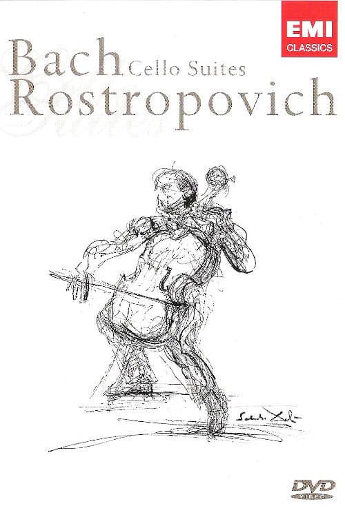 Poster for Mstislav Rostropovich - Bach Cello Suites