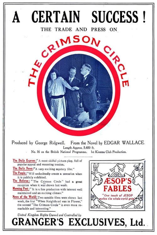 Poster for The Crimson Circle