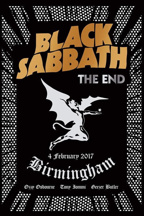 Poster for Black Sabbath: The End - Live In Birmingham