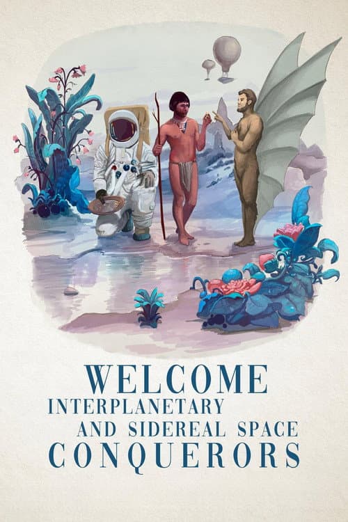 Poster for Welcome Interplanetary and Sidereal Space Conquerors