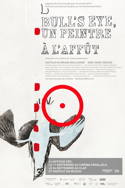 Poster for Bull's eye, un peintre à l'affût