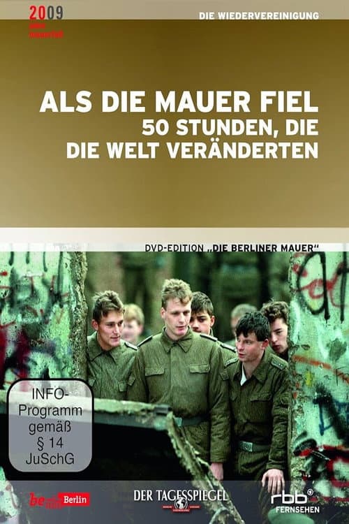 Poster for When the Wall Came Tumbling Down: 50 Hours That Changed the World