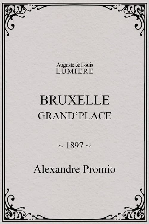 Poster for Bruxelles, Grand’Place