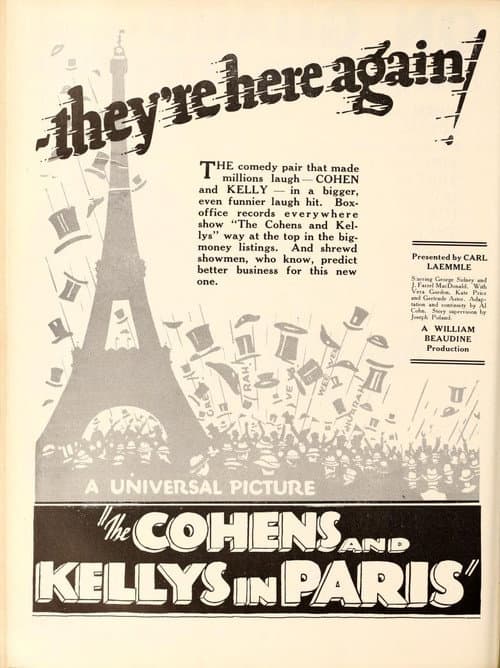 Poster for The Cohens and the Kellys in Paris