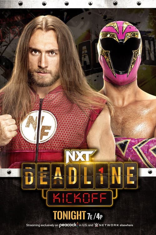 Poster for NXT Deadline 2023 Kickoff
