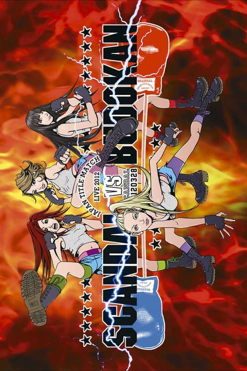 Poster for SCANDAL JAPAN TITLE MATCH LIVE 2012-SCANDAL vs BUDOKAN -