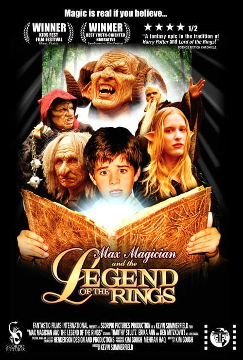 Poster for Max Magician and the Legend of the Rings