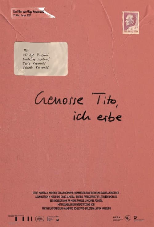 Poster for Comrade Tito, I Inherit