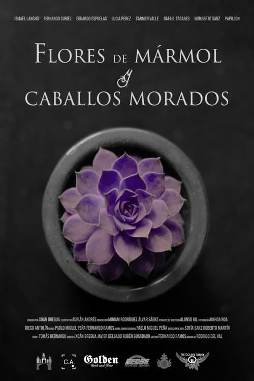 Poster for Flores de mármol y caballos morados