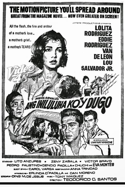 Poster for Ang Iniluluha Ko'y Dugo