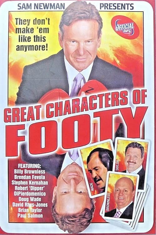 Poster for Great Characters of Footy