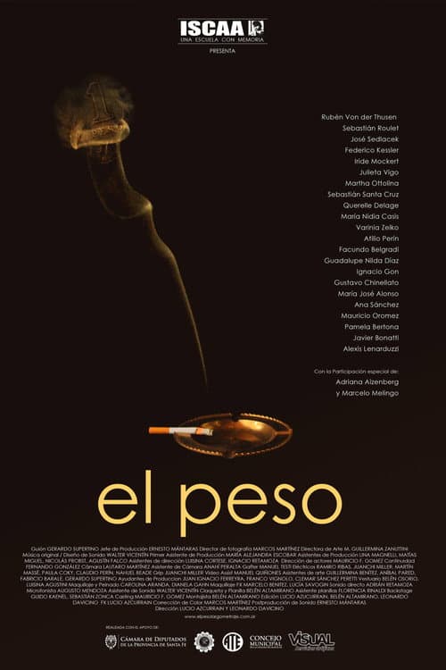 Poster for El peso