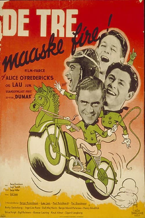 Poster for De tre måske fire