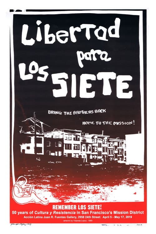 Poster for Los Siete de la Raza (Newsreel #39)