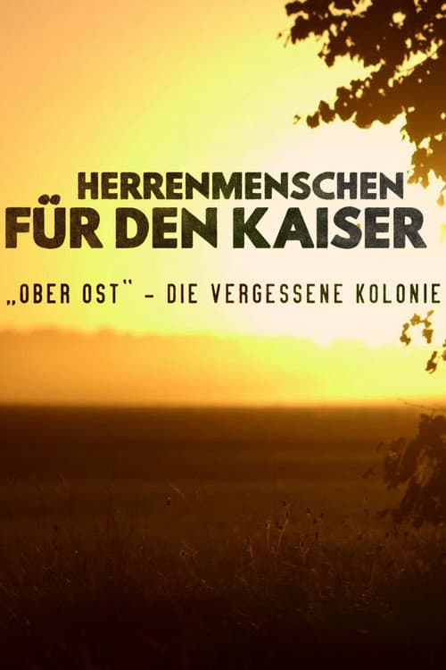 Poster for Ober Ost: The Forgotten Colony in the Heart of Europe