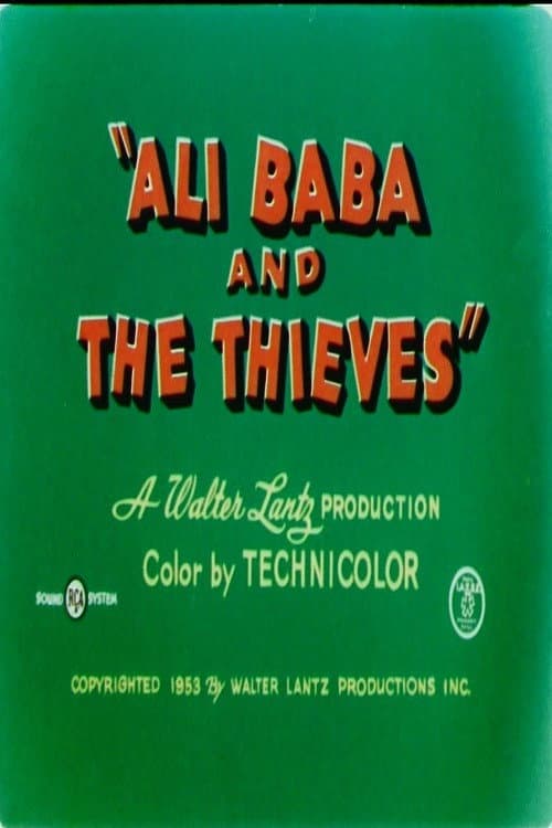 Poster for Ali Baba and the Thieves