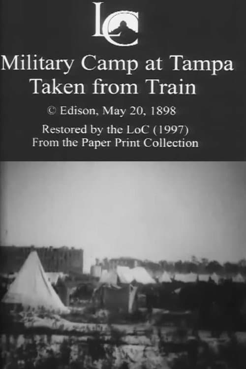 Poster for Military Camp at Tampa, Taken from Train