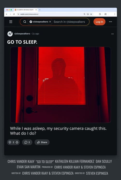 Poster for Go to Sleep