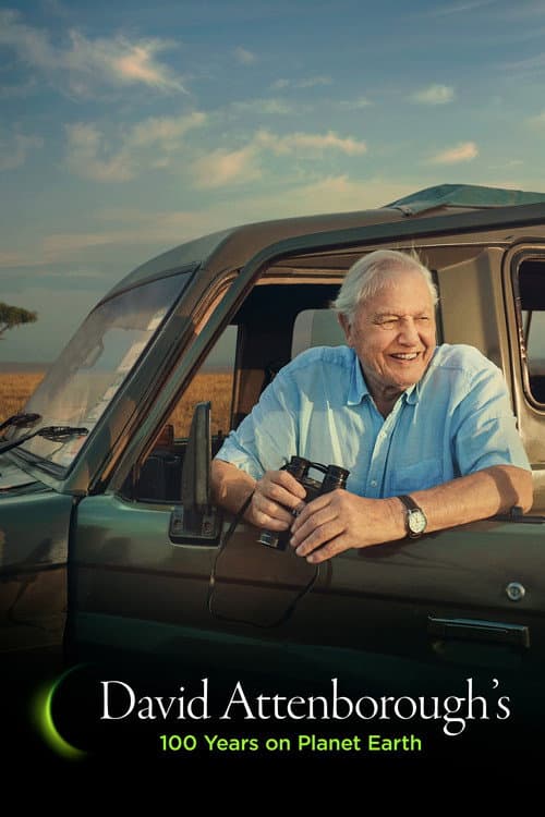 Poster for David Attenborough's 100 Years on Planet Earth