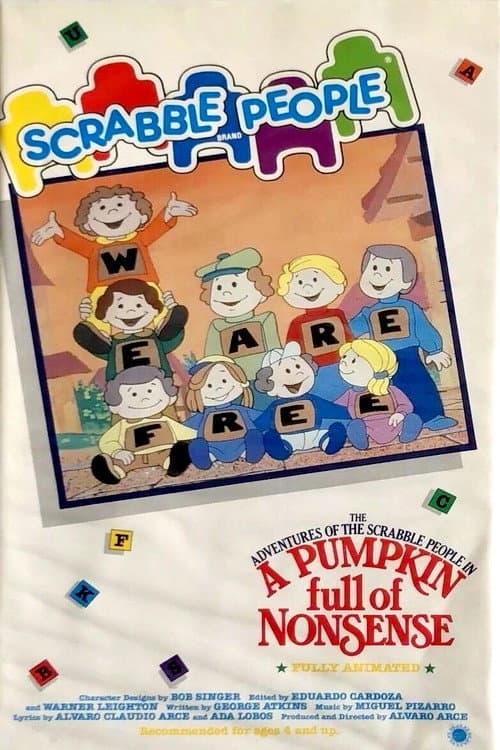 Poster for The Adventures of the Scrabble People in a Pumpkin Full of Nonsense