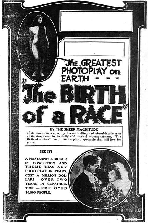 Poster for The Birth of a Race