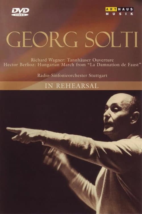 Poster for Georg Solti: In Rehearsal