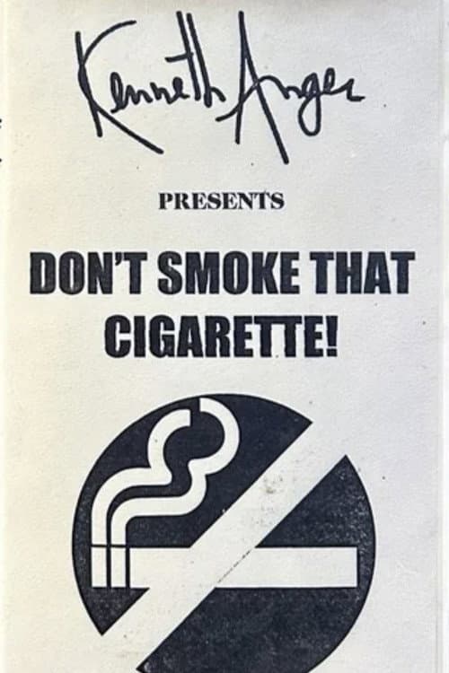 Poster for Don't Smoke That Cigarette