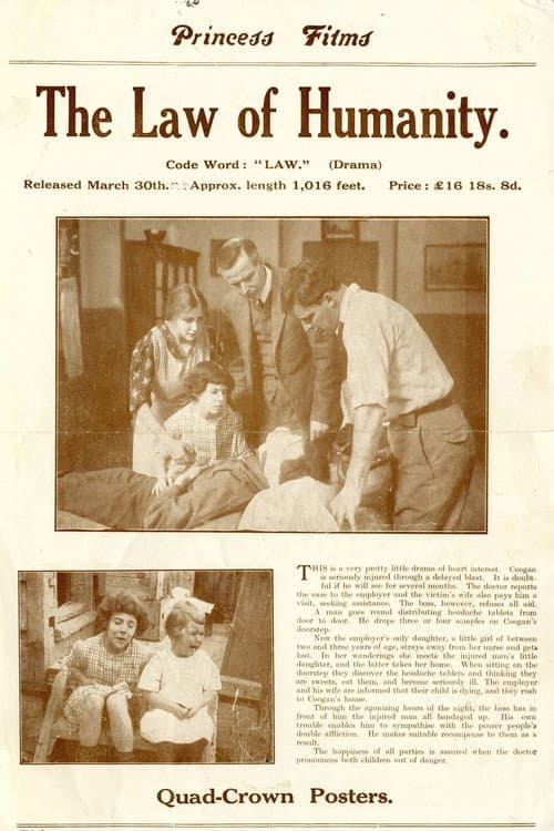 Poster for The Law of Humanity