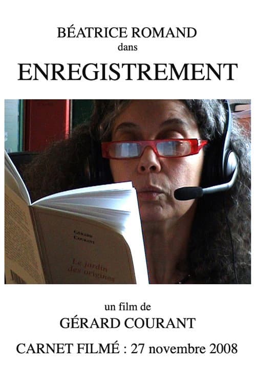 Poster for Enregistrement