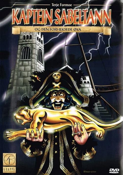 Poster for Kaptein Sabeltann og den forheksede øya