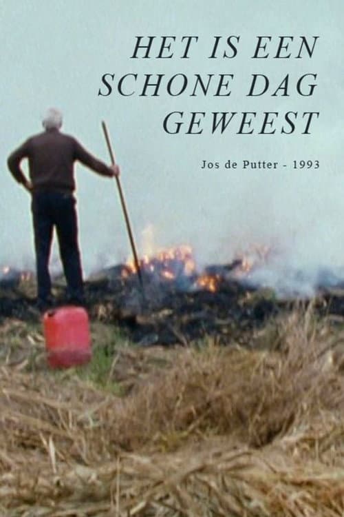 Poster for Het is een schone dag geweest