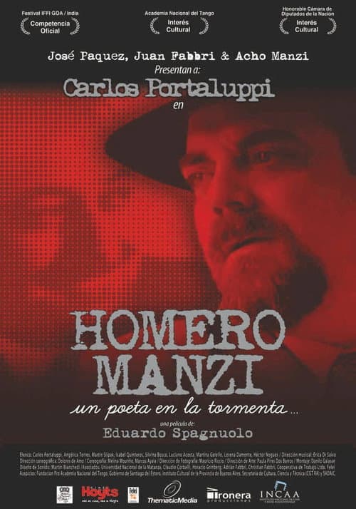 Poster for Homero Manzi, un poeta en la tormenta