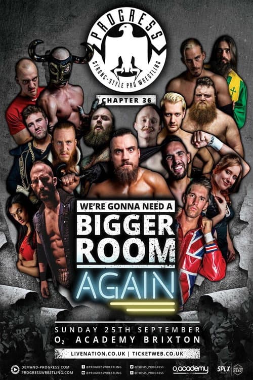 Poster for PROGRESS Chapter 36: We're Gonna Need a Bigger Room... Again