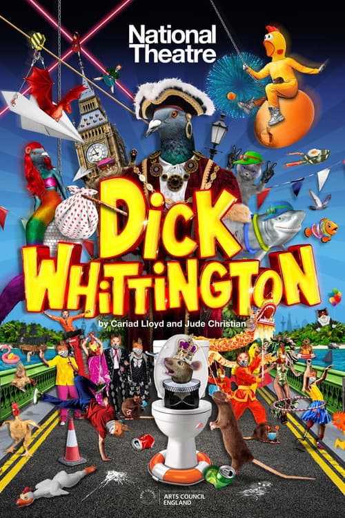 Poster for National Theatre Live: Dick Whittington – A Pantomime for 2020