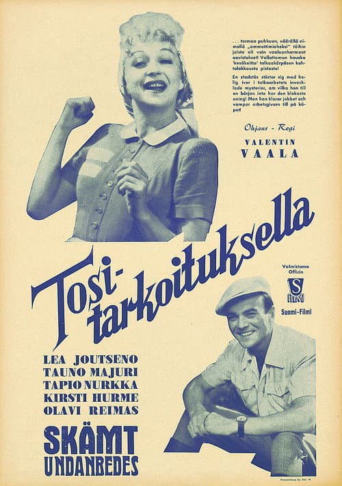 Poster for Tositarkoituksella
