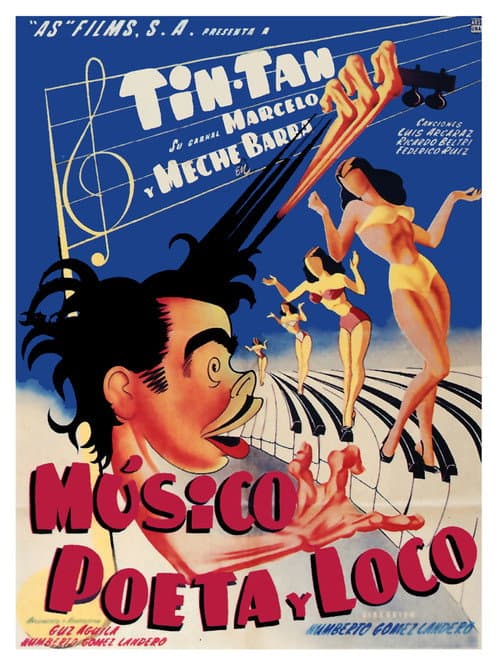 Poster for Músico, poeta y loco