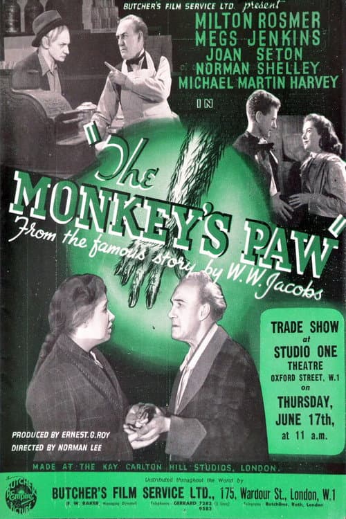 Poster for The Monkey's Paw