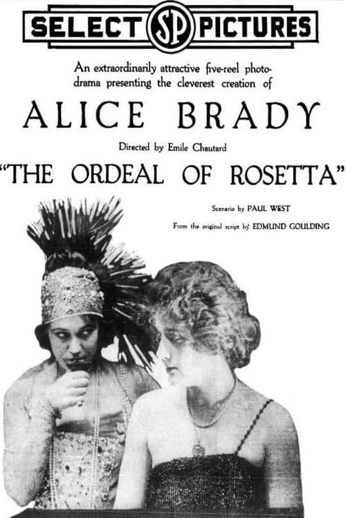Poster for The Ordeal of Rosetta