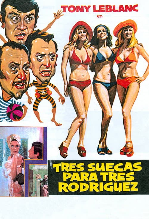 Poster for Tres suecas para tres Rodríguez
