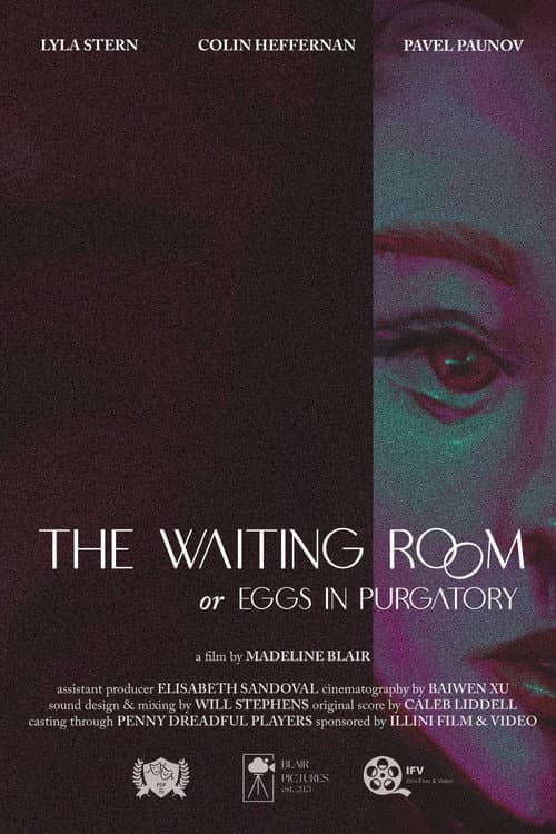 Poster for The Waiting Room, or Eggs in Purgatory